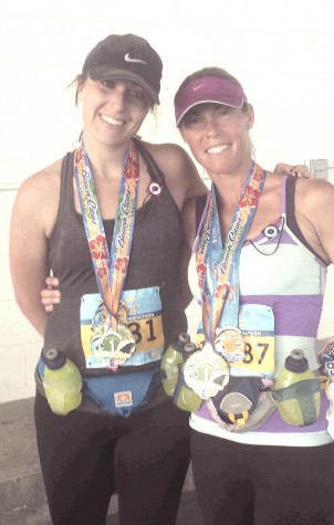 Teacher or athlete - Graham and a friend run a marathon together. 