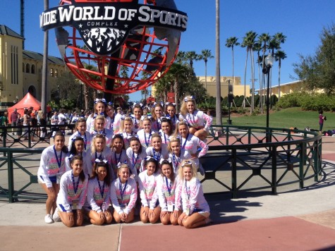 Florida fierce - Every year the SMCHS Varsity Cheer team travels to Orlando, Florida to compete against other high school teams from all around the world. 