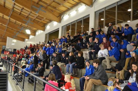Eagle's Nest - SMCHS parents, students and supporters fill the stands to cheer on the Eagles in the Championship game.