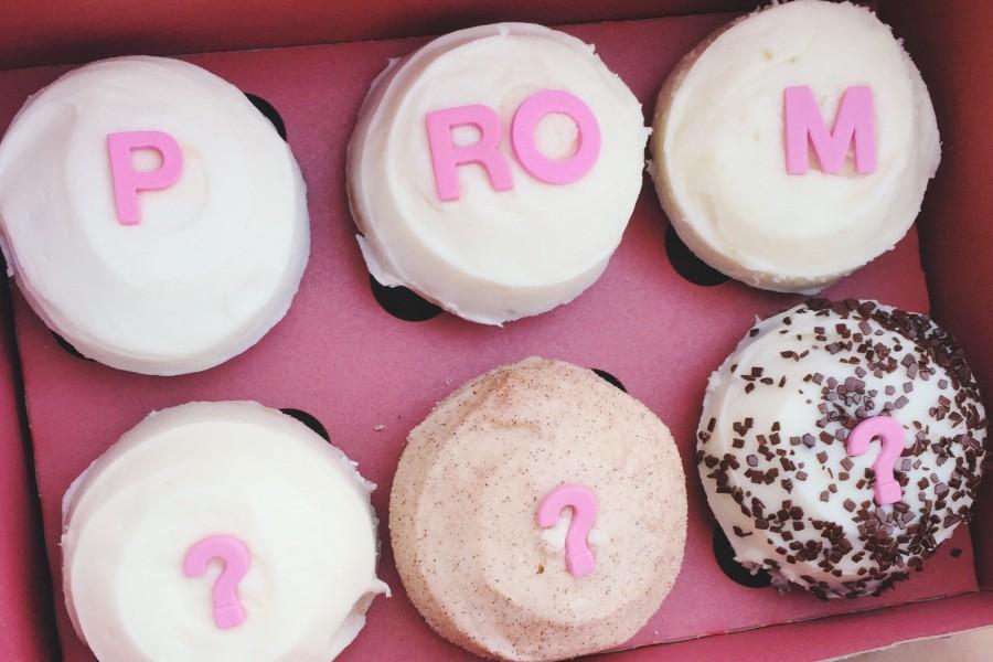 Adam Campbell used Sprinkles cupcakes to ask Carlee DiNicola to prom.