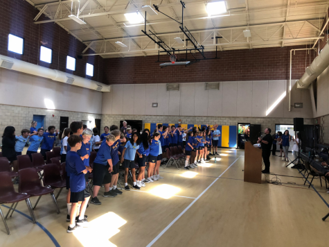 SM Students go to St. Joachim Middle School for Campus Ministry Retreat