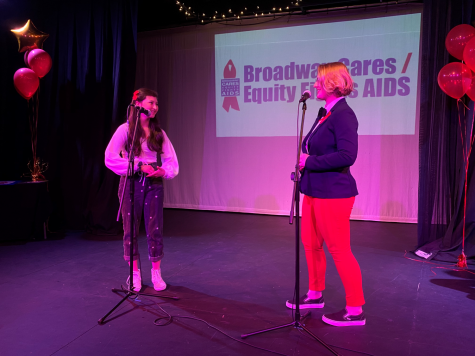 Students showcase their talents and perform for talon theatre cares production.