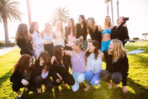 Girl gang- During a weekend retreat the Uplift Yoga ambassadors and mentors come together to practice yoga and discover themselves.