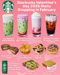 Starbuck's Valentine's Day Menu